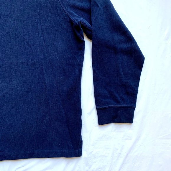 Ralph Lauren Polo Sweater Mens XL Blue 1/4 Zip Mock Pullover Golf Classic Casual - Picture 6 of 12
